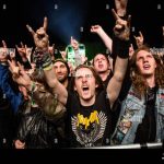 Fans rock applaud concert band music summer moscow preview